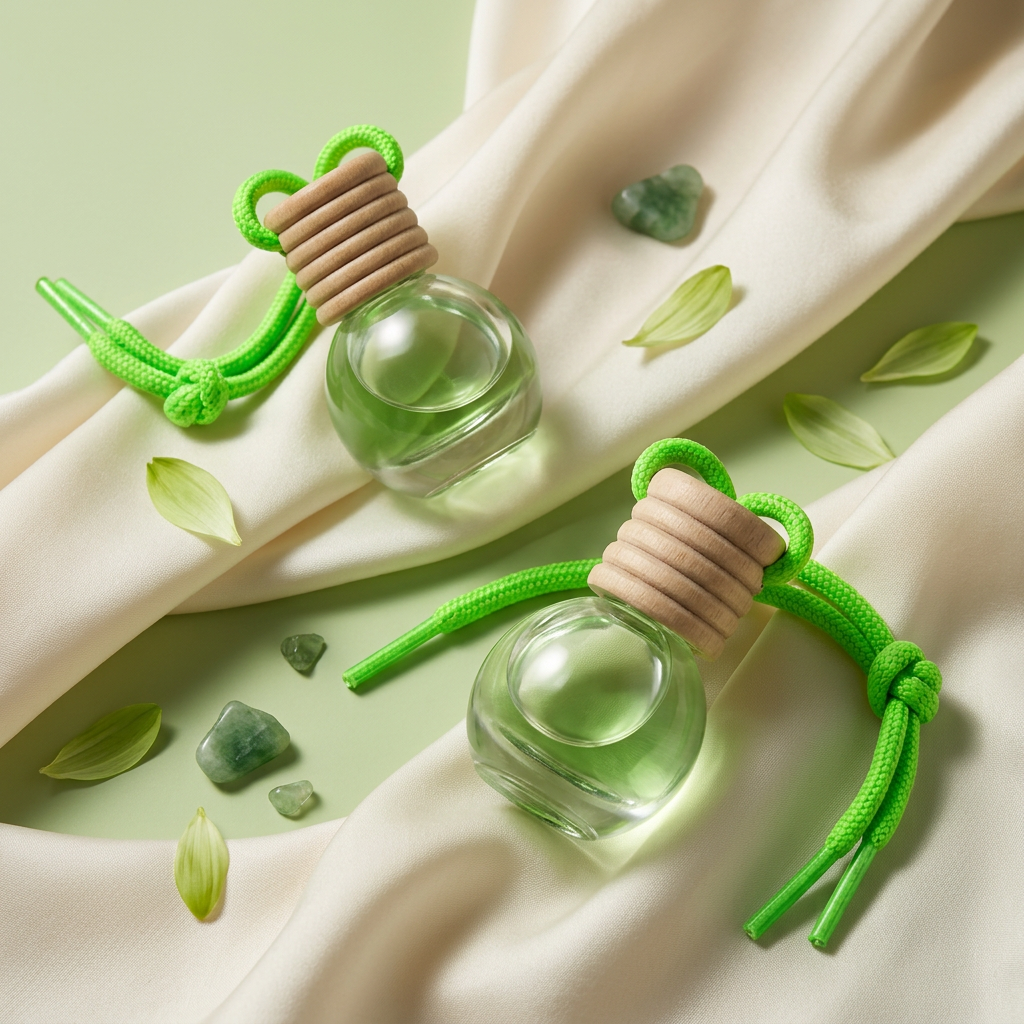 Anding 4ml Hanging Diffuser Bottle Automatic Diffuser Refill Mini Empty Glass Luxury Car Perfume Hanging Diffuser Bottle