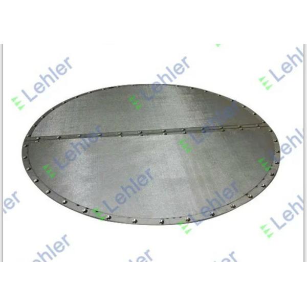 High Filtration Rate sintered mesh Internals , 5 Micron Ssintered mesh plate