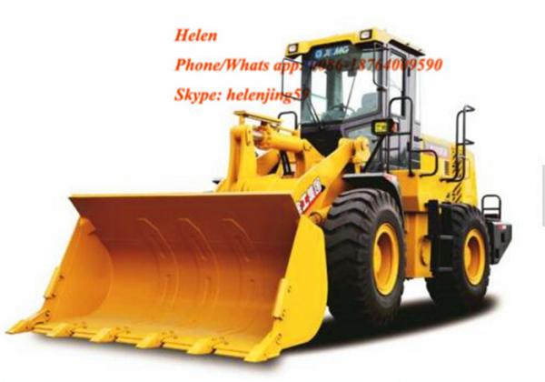 CVZL50GN 5 Ton Articulated Wheel Loader With High Torque And High Efficiency Drive Chain