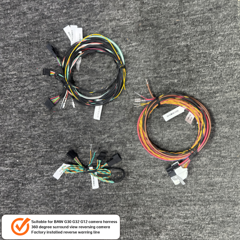 For BMW G30 G32 G12 Radar Detector Lane Departure Warning & Blind Spot Monitoring System Kit View Camera Wiring Harness