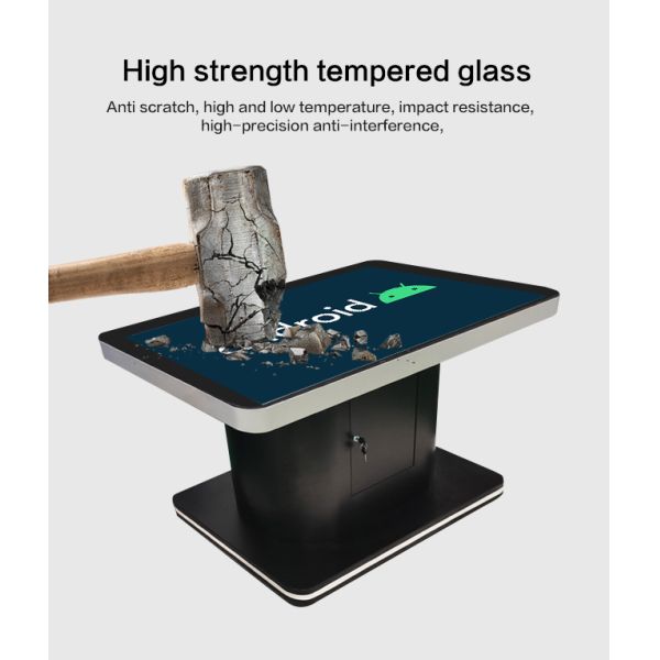 43 inch Board Game Touch Screen Table Advertising Player Top Restaurants Advertising Display Table