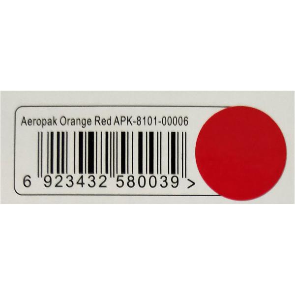 Orange Red Aerosol Spray Paint , MSDS Acrylic Spray Paint Fan - Shaped