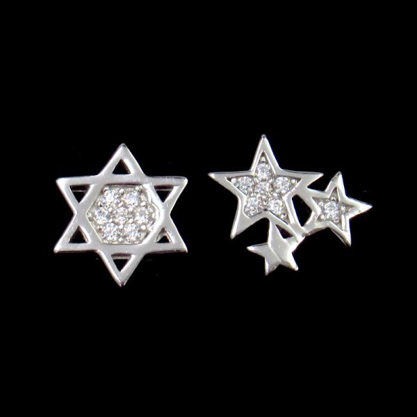 Причудливым серебряным эмаль серег стержня вишни подгонянная красным цветом на подросток