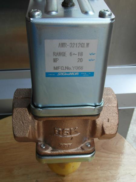 1-1/4 Connection Water Pressure Regulating Valve AWR-3212GLW Refrigeration Service Valves