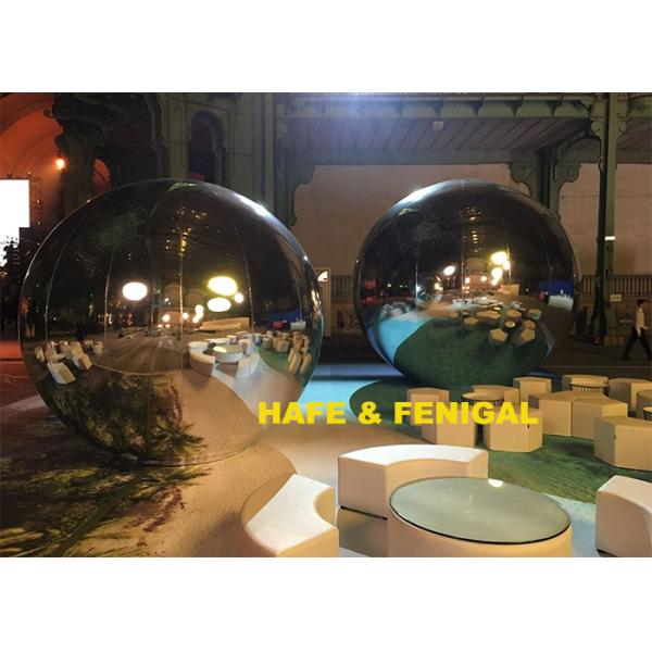 Balão inflável de suspensão cor-de-rosa do espelho da decoração 90cm dos eventos