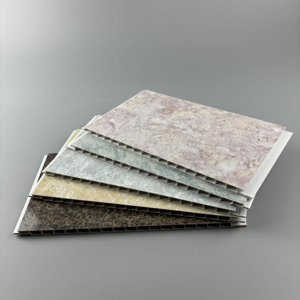 Устойчивый жемчужинный горячий штамп пвк стеновой панель мармурное украшение для стены пвк жилой декор