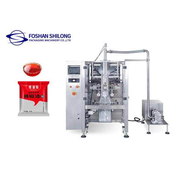Small Sachet Jam Automatic Liquid Packing Machine 6L CPP