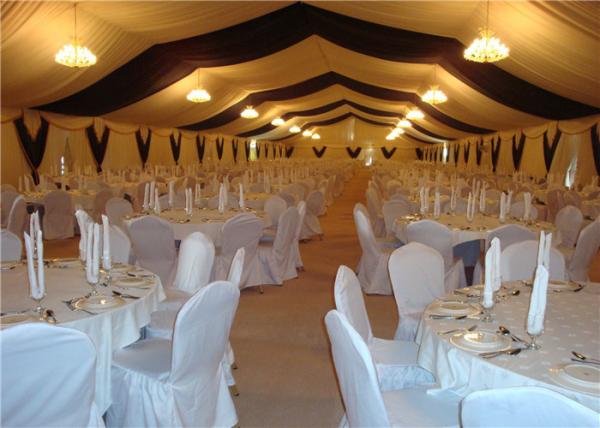 Custom Large Wedding Tents Party Marquee Tents High Pressed Red Blue