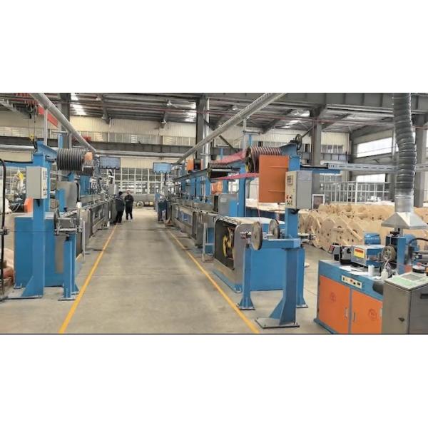 Photovoltaic Cable Tandem Extruder with One-Step Extrusion and 200m/min Speed Extrusion Production Line