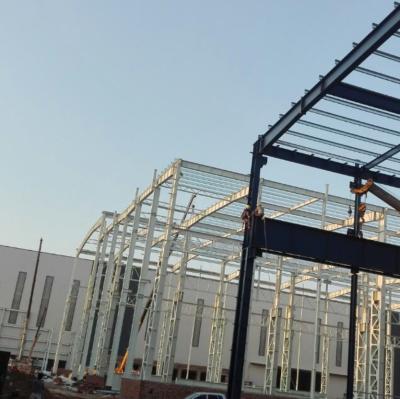Large Scale Quick Assembly Q235 Steel Structure Workshop Rust Resistant