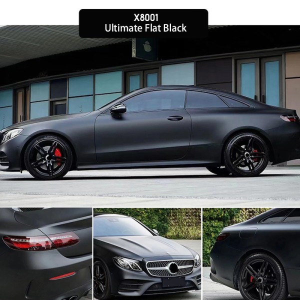 Glossy Metal Havana Black Electric Car Sticker Classic Black Vinyl Film Car Color Changing Sticker Gloss Black Vinyl Car Wrap