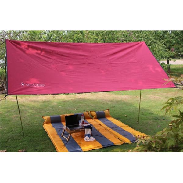 PU5000mm 190T Polyester 0.78kg Lightweight Camping Tarp