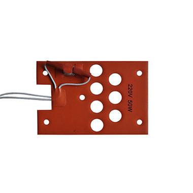 250 degree 1.5mm Thickness 12 Volt Silicone Heat Pad For Engine