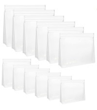 Toiletry bags, Soft Plastic Travel Makeup Cosmetic Bags, Zipper Closure Design, Waterproof Portable Carry on Bags