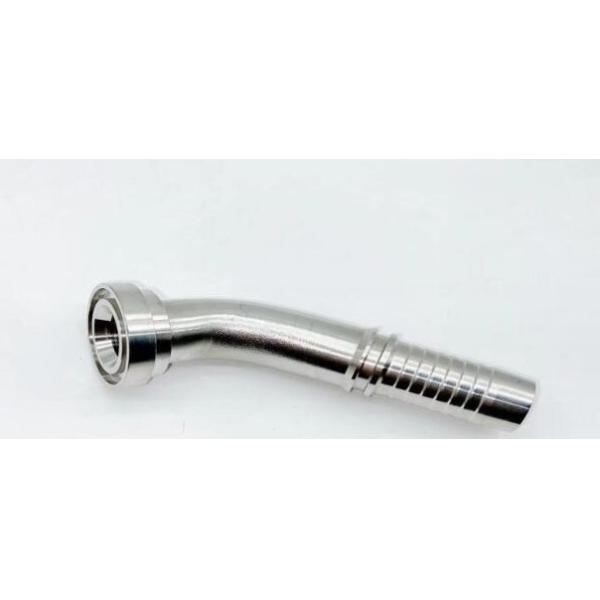 Acero hidráulico de adaptación masculina con tubos de rosca de brida 87641 con hoja galvanizada