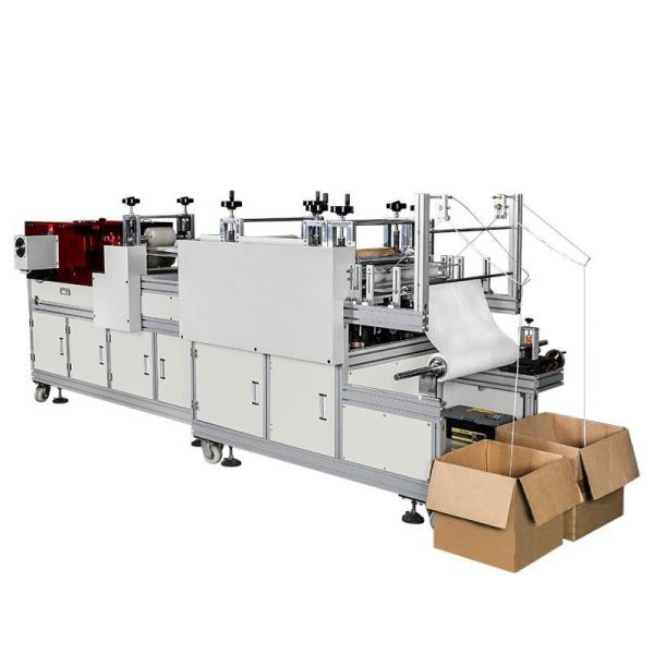 Non Woven N95 Mask Making Machine , Automatic Face Mask Manufacturing Machine