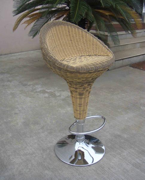 Pool Resin Wicker Bar Set