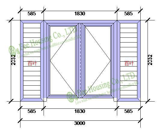 Aluminum Glass Louvered windows With Insect Screens,Hurricane-proof Louvered windows,Jalousie louver, vent louvers