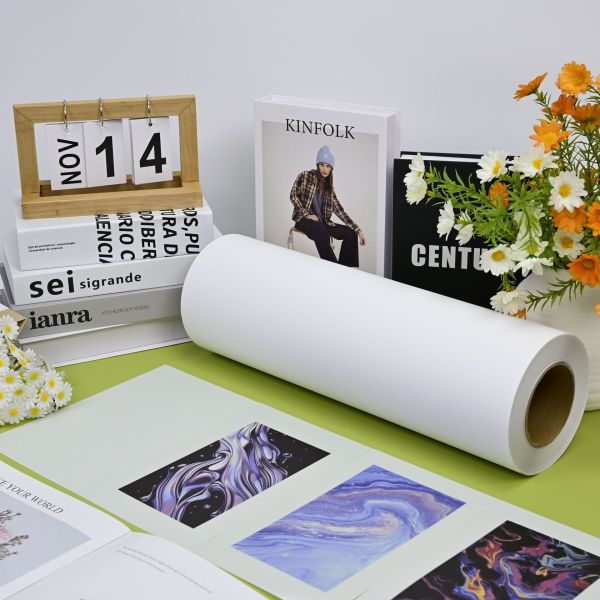 Different Sizes Of Sublimation Roll Film For 3D Vacuum Machine White and Transparent Color