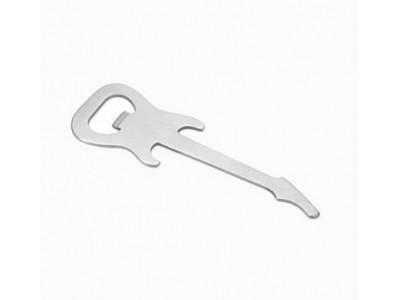 Stainless Steel Guitar Shape Bottle Opener,Cheap promotion gift, stamped stainless steel guitar shape beer bottle opener