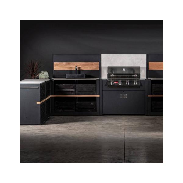 Ready To Assemble Stainless Steel Kitchen Cabinet Outdoor Corrosion Resistant