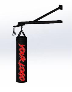 1M 1.5M Wall Mount Heavy Bag Rack Heavy Weight Punch Bag Bracket