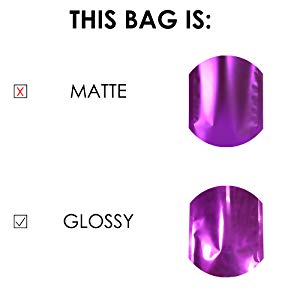 Foil bags, Semi-Clear Window Hang-Hole Stand-Up K Pouch, Aluminum Packaging Bags Laser K Stand Up Resealable Pouches Wit