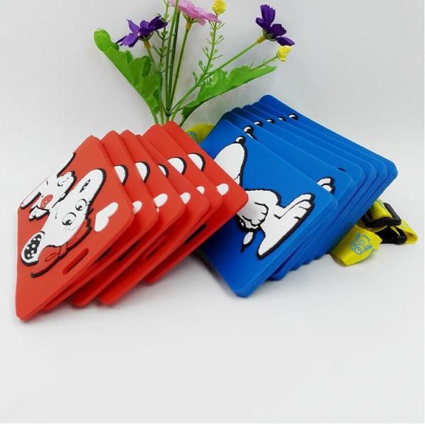 Customized Students Cartoon 3d Snoopy Meal Card Holder / ID Tag / Travel Tag