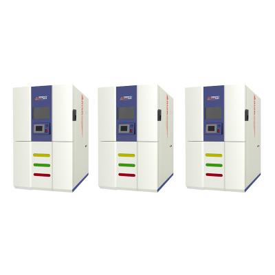 ISO MIL-STD-883H Câmara de ensaio de choque térmico de 2 zonas compacta para electrónica
