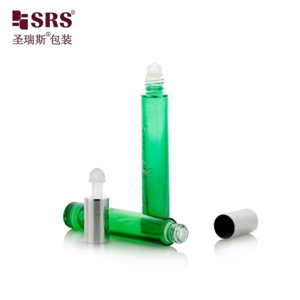 10ml Cylinder Glass Roll On Bottle with Screen Printing for Cosmetic Perfume and Essential Oils - OEM/ODM Available