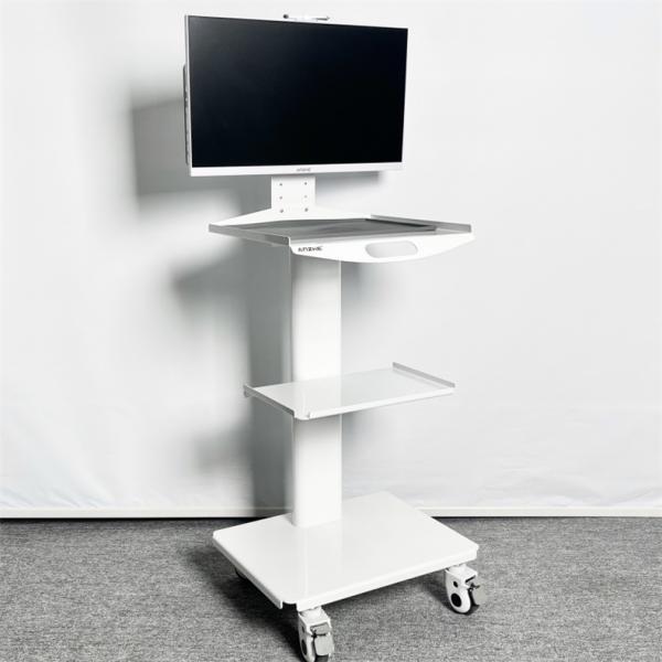 Медицинская мебель 3-слойная медицинская тележка стоматологическая мобильная тележка Easy Clean Oral Scan Mobile Trolley