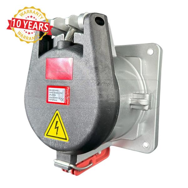 PowerSyntax 4P 630 Amp 400V IP67 Heavy Duty High Current Industrial Socket Receptacle Part No. 75335