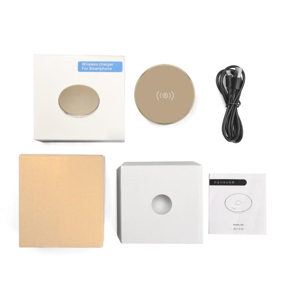 Usb Mobile Phone Fast Charge Wireless Charging Pad For IphoneX 8 8 Plus