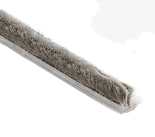 Black Water Proof Weather Stripping Brush for Sliding Windows and Doors ISO9001 Certified