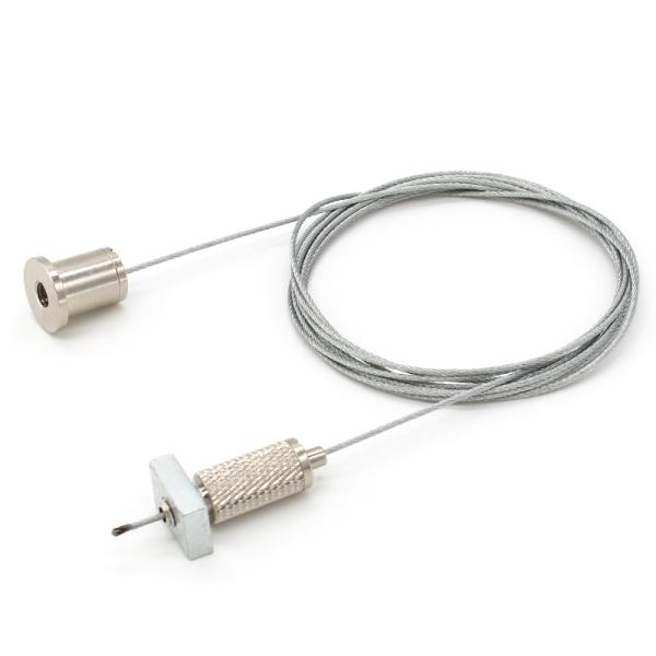 Adjustable Cable Gripper Cable Suspension Kits Silver Light Suspension Kits For Hanging System