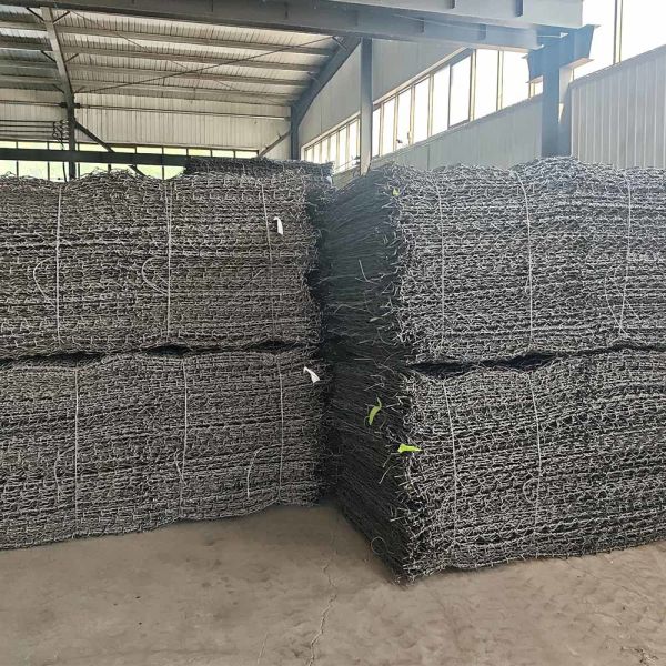 Gabion Stones Cage Retaining Wall Strong Screen Hexagonal Wire Mesh Baskets