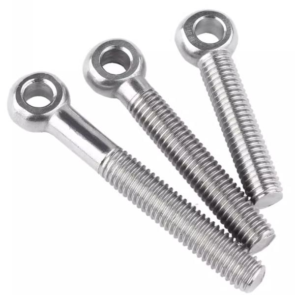 M8 M10 M12 M16 M18 Grade2 Grade 5 Gr2 Gr5 Titanio cerrojo de ojo anodizado DIN444