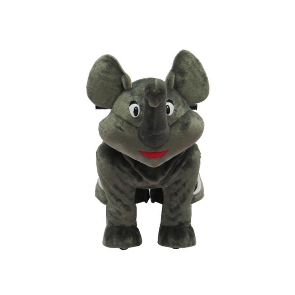 amusement park toys plush animal electric toy car
