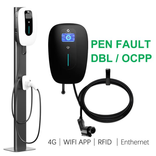 3G 11KW Accueil EV Chargeur Station de charge CEI 62196-2 AC
