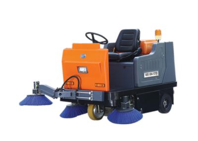 Custom Mechanical Ride On Floor Sweeper Machine , Riding Floor Sweeper Machine