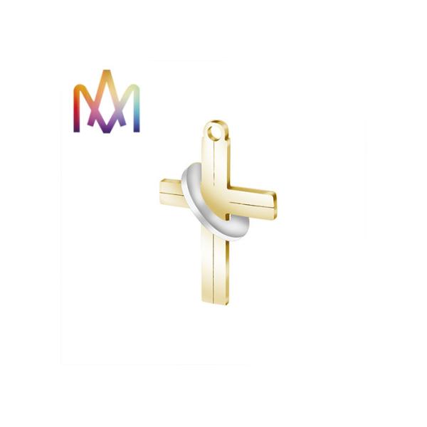 кольца венчика никеля 4.9G шармы ожерелья зол свободного перекрестные