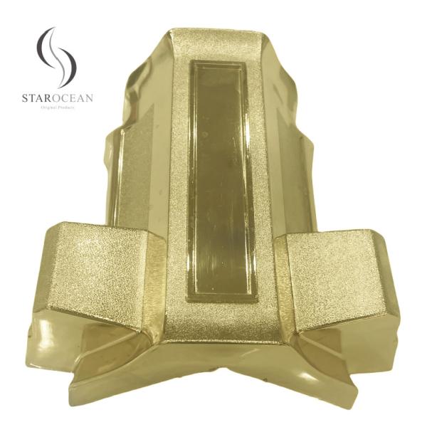 Светлое золото Пластиковый угол гроба Высококачественные погребальные принадлежности оптом 7# LG