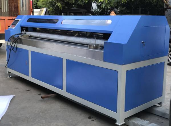 Custimized PE Foam Guillotine Longitudinal Cutting Machine PLC Control