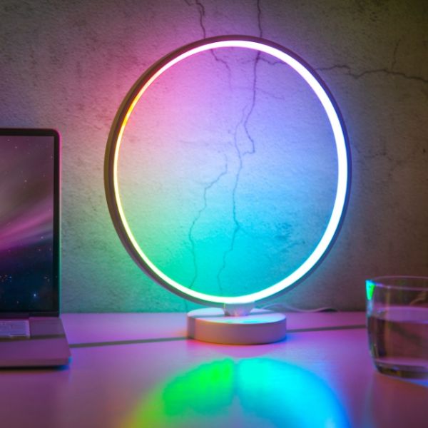 Remote Control Mood Lighting Lamp Colorful Solar Table Lamp 3000K