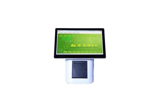 1024*768 POS Touch Screen Computer , PC Based POS NFC Contactless Reader