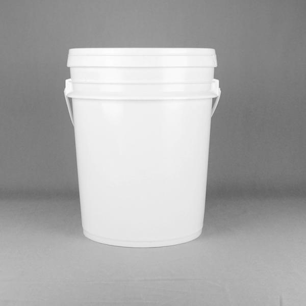 18L Clear Plastic Bucket for Paint and Oil Packaging