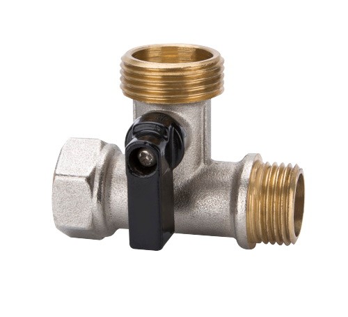 Long Life Yellow Water Meter Accessories DN15 Versatile Brass Valves