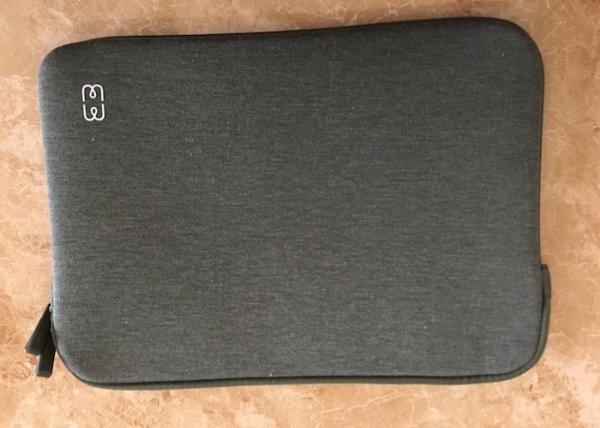 O portátil do verde de Polycotton ensaca 11,6 polegadas para o fechamento de nylon do zíper da espuma da memória das mulheres 5MM