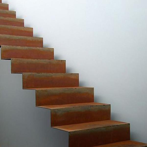 Corten Steel Staircase Durable Stylish Outdoor Stairs