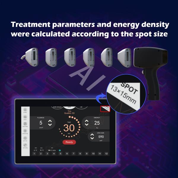 Équipement de beauté pour l' épilation médicale 808nm, machine laser à diodes à quatre longueurs d'onde
